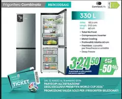 Samsung - Frigorifero Combinato RB3K330SAIC