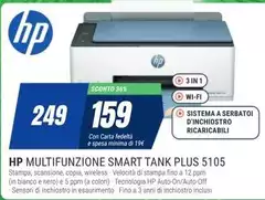 HP - Multifunzione Smart Tank Plus 5105