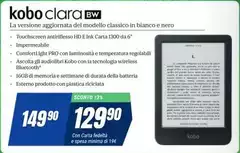 Kobo - Globo Clara BW Kobo - Globo Clara BW