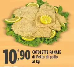 Cotolette Panate Di Petto Di Pollo Cotolette Panate Di Petto Di Pollo