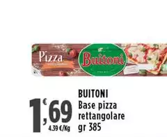 Buitoni - Base Pizza Rettangolare 