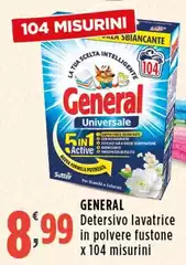 General - Detersivo Lavatrice In Polvere Fustone