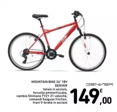Denver - Mountain Bike 26" 18v