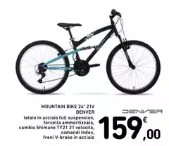 Denver - Mountain Bike 24" 21v