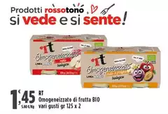 RT - Omogeneizzato Di Frutta Bio 