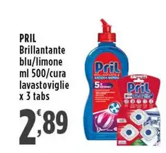 Pril - Brillantante Blu/Limone 
