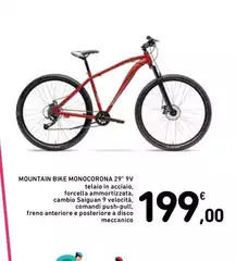 Mountain Bike Monocorona 29" 9v