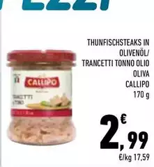 Callipo - Trancetti Tonno Olio Oliva Callipo - Trancetti Tonno Olio Oliva