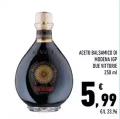 Due vittorie - Aceto Balsamico Di Modena IGP Due vittorie - Aceto Balsamico Di Modena IGP