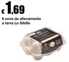 Le Sibille - 6 Uova Da Allevamento A Terra Le Sibille - 6 Uova Da Allevamento A Terra