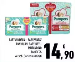 Pampers - Babypants/ Pannolini Baby Dry/Mutandino