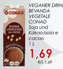 Conad - Veganer Drin Bevanda Vegetale