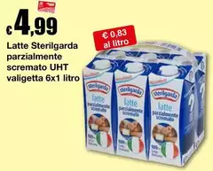Sterilgarda - Latte Parzialmente Scremato UHT Valigetta
