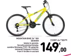 Denver - Mountain Bike 24" 18V