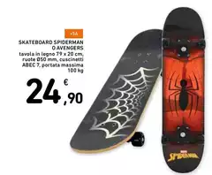 Skateboard Spiderman O Avengers Skateboard Spiderman O Avengers