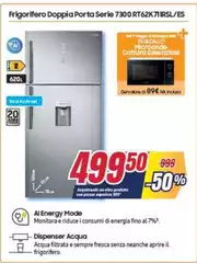 Samsung - Frigorifero Doppia Porta Serie 7300 RT62K71RSL/ES