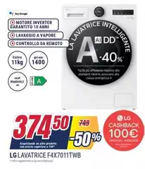 Google - Lavatrice F4X7011TWB