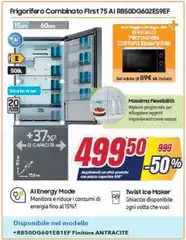 Samsung - Frigorifero Combinato First 75 AI RB50DG602ES9EF