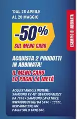 Samsung - 'dal 28 Aprile Al 20 Maggio
