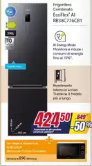 Samsung - Frigorifero Combinato Ecoflex AI RB38C776CB1-