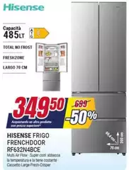Hisense - Frigo Frenchodor RF632N4BCE
