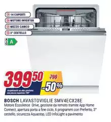 Bosch - Lavastoviglie SMV4ECX28E Bosch - Lavastoviglie SMV4ECX28E