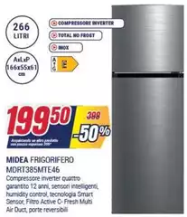 Midea - Frigorifero MDRT385MTE46