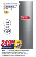 Midea - Combinato MDRB600MME46