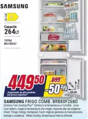 Samsung - Frigo Comb. Brb80f26bd