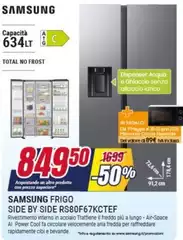 Samsung - Frigo Side By Side RS80F67KCTE4