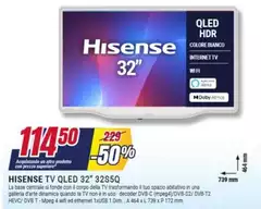 Hisense - Tv Qled 32" 32S5Q