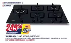 Whirlpool - Piano 90cm Goa9523/NB 1