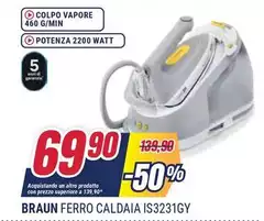 Braun - Ferro Caldaia IS3231GY