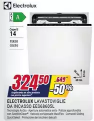 Electrolux - EES68605L A scomparsa totale 14 coperti E