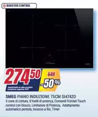 Smeg - Piano Induzione SI47420