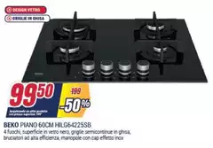 Beko - Piano 60cm HiLg642ssb