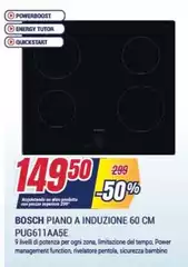 Bosch - Piano A Induzione 60 Cm Pug611aa5e