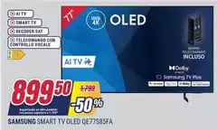 Samsung - Smart Tv Oled QE77S85FA