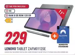 Lenovo - Tablet ZAFMO112SE