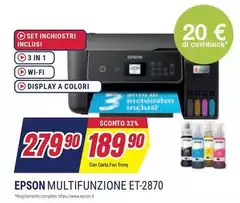 Epson - Multifunzione ET-2870