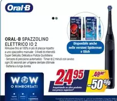 Oral b - Spazzolino Elettrico Io 2