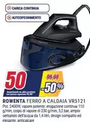 Rowenta - Ferro A Caldaia VR5121