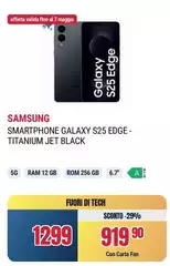 Samsung - Smartphone Galaxy S25 Edge - Titanium Jet Black Samsung - Smartphone Galaxy S25 Edge - Titanium Jet Black
