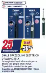 Oral b - Spazzolino Elettrico Oral B/102blk