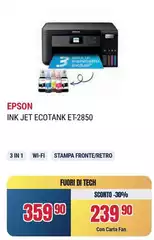 Epson - Ink Jet Ecotank ET-2850