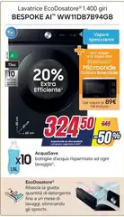 Essenziale - WW11DB7B94GB Lavatrice Caricamento Frontale 10 An Circum Bianco