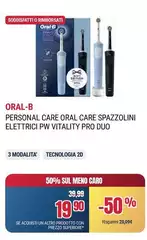 Oral b - Personal Care Oral Care Spazzolini Elettrici Pw Vitality Pro Duo