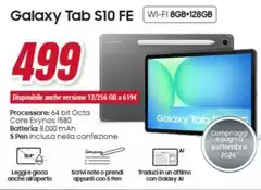 Samsung - Galaxy Tab S10 FE