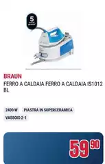 Braun - Ferro A Caldaia Ferro A Caldaia IS1012