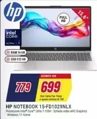 HP - Notebook 15-FD1029NLX